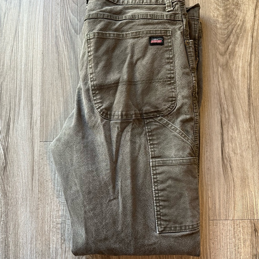 Dickies Men's Olive Green Cargo Pants